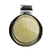 Baltic Butterscotch Amber and Sterling Silver Cirlce Pendant