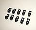 J-Hook, Bungee Lashing Hook for Kayak, Paddle Board, Canoe 10 Piece Set