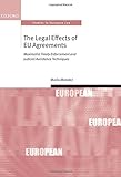 The legal effects of EU agreements