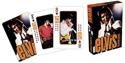 Elvis Presley In Color Official Poker Playing Cards