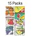 Marukawa - Seven Pack Bubble Gum Sampler - 15 Packs