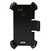 LG G3 case, E LV LG G3 (HOLSTER DEFENDER) Case Cover - SHOCK PROOF/IMPACT RESISTANT Dual Layer Heavy Duty Holster Full Body Protection - case cover for LG G3 - BELT BLACK