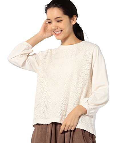 (コーエン) COEN ギャザースリーブレースプルオーバー