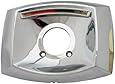 LASCO-Simpatico 31644C Delta Rectangle Shaped Shower Escutcheon Only for Shower Valve, Chrome Plated