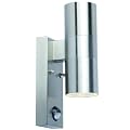 Au�enleuchte mit Bewegungsmelder Edelstahl Up & Down
