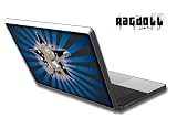 Apple Macbook 13 Skin Decal Sticker with E Shock impact protection - Ragdoll Blue