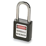 Master Lock Lockout Padlocks - 1-1/2" Shackle - Orange - Orange - Lot of 6 Master Lock [並行輸入品]