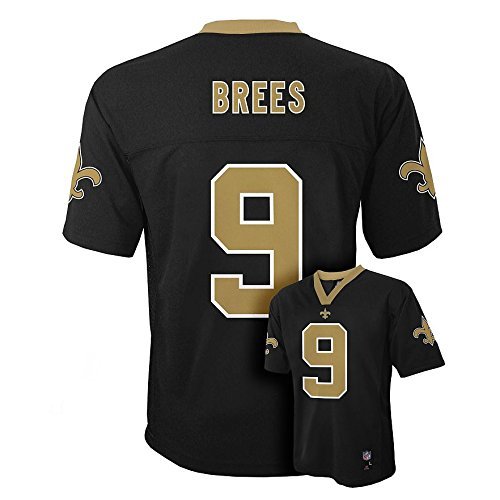 New Orleans Saints Drew Brees Black Youth NFL Jersey