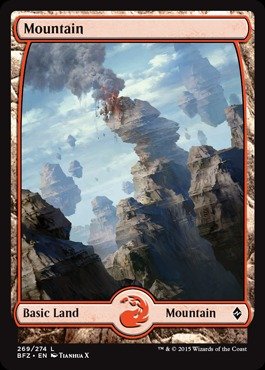 Magic: the Gathering - Mountain (269) (269/274) - Battle for Zendikar - Foil