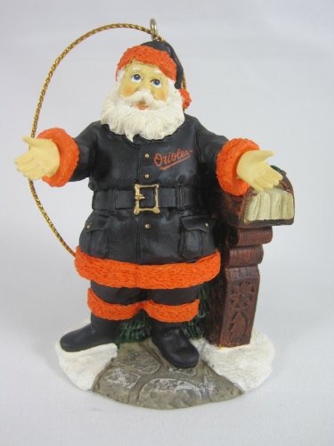 Baltimore Orioles Ornament Welcome Home Santa