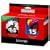 No 14/NO 15 Black/color Return Program Print Cartridges