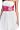 White/Fuchsia