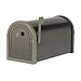 Architectural Mailboxes Bellevue  Mailbox Black with Bronze