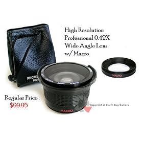 .42x Wide Angle Panoramic Macro Fisheye Lens for Minolta Maxxum MD AF MF SLR by 