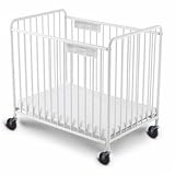 Foundations Chelsea Steel Crib with Adjustable Mattress Board