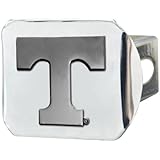 FANMATS NCAA University of Tennessee Volunteers Chrome Hitch Cover