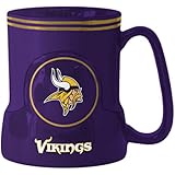NFL Minnesota Vikings Sculpted Game Time Mug, 18 oz., Purple