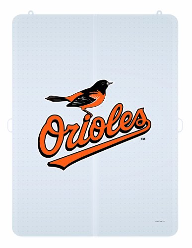 MLB Baltimore Orioles Logo Foldable Hard Floor Chairmat