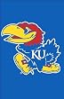 University of Kansas Jayhawks Flag - Garden Size