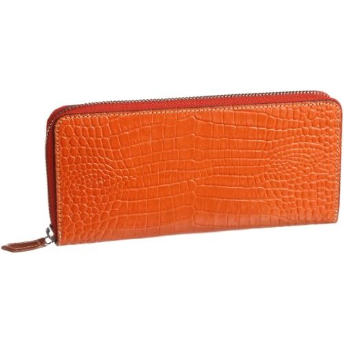 [エスクール] S・coeur スフィーダ ラウンドファスナーハニーセル長財布 0526 (00)オレンジ (オレンジ)