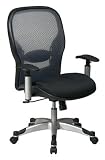 41frCKCzsDL. SL160  Light Air Grid Managers Chair With 2 Layer Mesh