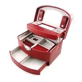 Coffret &agrave; Bijoux "La Raffin&eacute;e" Rouge
