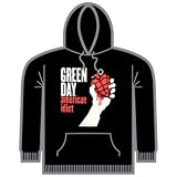 Green Day - American Idiot - Kapuzensweater - schwarz - Gr��e: M - Green Day