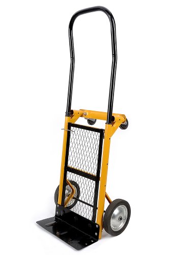 Yellow Convertible Hand Truck Folding Dolly
