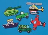 S&S Worldwide Transportation Wooden Cutouts (Pack of 36)