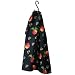 Kitchen & Housewares : April Cornell Apple Black Waffleweave Tea Towel