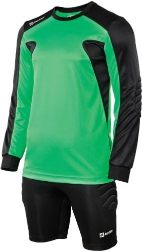 Lotto Football Adults Kit Guard GK Long Sleeve (Full Kit) Green Fluorescent/Black XL