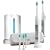Philips HX6952/71 Sonicare FlexCare Electric Toothbrush with Soft Travel Case, Toothbrush Heads, Travel Charger and UV Sanitiser - Twin Pack