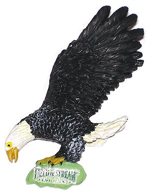 "Field & Stream" Patriotic American Bald Eagle Christmas Ornament #FS0126