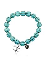 Alexandra Plata Pulsera Howlita