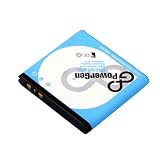 1250mAh PowerGen Premium Quality Li-ion Battery for Sony Ericsson Vivaz / Vivaz Pro / U5 / U5i / EP500 / Xperia X8