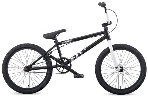 DK Siklon 2010 Complete BMX Bike - 20 Inch - Black / White
