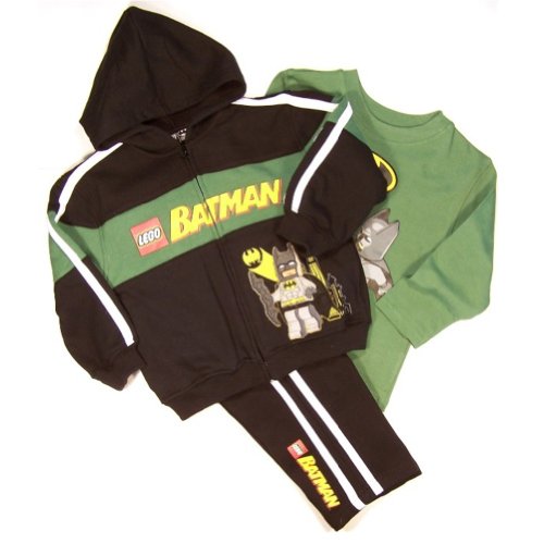  Batman  Toddler Boys 3 Piece Pant Set