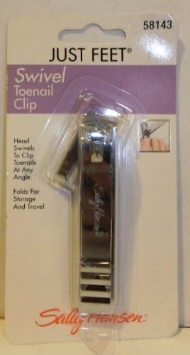Just Feet Swivel Toenail Clip 58143, head swivels to clip toenails at any angle