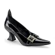 Sexy High Heel Shoes 2 1/2 Inch Womens Pumps Witch Costume Accessory Black
