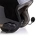 Road-Ready Motorocycle Bluetooth Headset + Intercom with Wireless Handsfree Calls and Music Streaming for Streetbikes , Scooters , ATV's and More! **Includes Cloth + Accessory Bag**