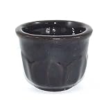 7cm Dark Coloured Glazed Accent or Succulent Pot