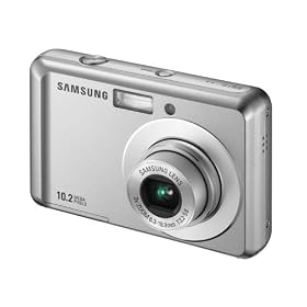 Samsung ES15 Digital Camera - Silver (10MP, 3x Optical Zoom) 2.5 inch LCD