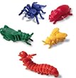 LEARNING RESOURCES LER0457 COUNTERS BACKYARD BUGS 72-PK