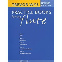 Trevor Wye Practice Books for Flute: Omnibus Books 1 to 5
