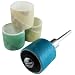 Jooltool 3M 5 Piece Deluxe Microfinishing Diamond Band Kit Assembled with 1/8" Mandrel, 1/2" Diameter x 1/2" Length, Microns 74, 45, 30, 20