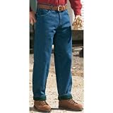 Men's Cabela's Roughneck Relaxed-Fit Denim Jeans - Fleece Lined