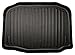 Husky Liners Classic Style Series | 2009-2013 Ford Flex, 2005-2007 Ford Freestyle, 2008-2009 Ford Taurus X, 2010-2014 Lincoln MKT | Cargo Liner Behind 3rd Seat, Black | 23121