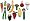 Organic Veggies and Fruit Safe Non-toxic Teething Toys for Baby