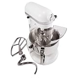 KitchenAid KP26M1XMR Professional 600 Series 6-Quart Stand Mixer, Meringue