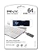 PNY Attache 64GB USB 2.0 Flash Drive, Navy Blue (P-FD64GATT3NB-GE)